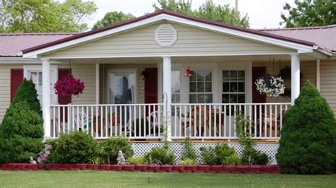 19+ front porch ideas for manufactured homes Home elements and style ...