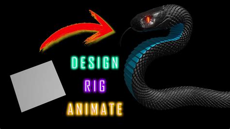 How To Snake In 9 Minutes - Blender Tutorial - YouTube