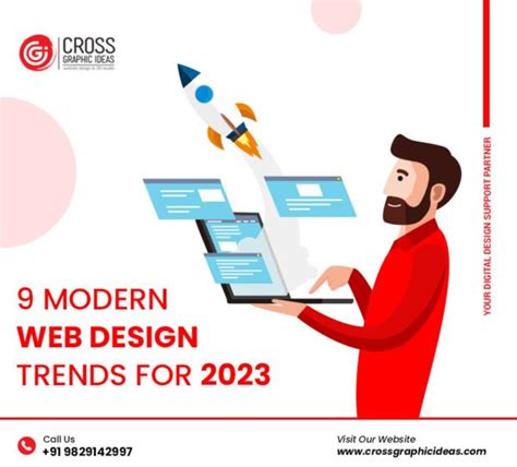 9 Modern Web Design Trends for 2023| Cross Graphic Ideas