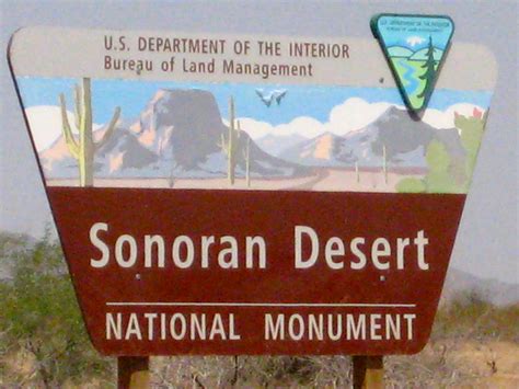 Sonoran Desert National Monument - Signs of Arizona