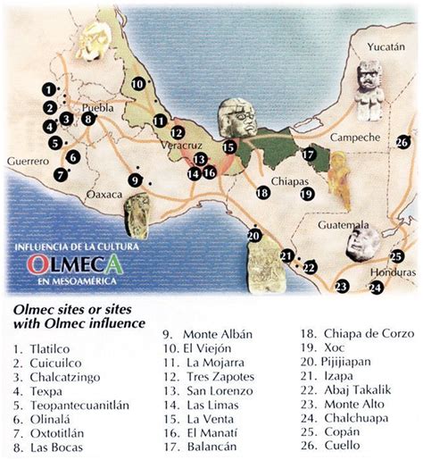 Olmec Map | Ancient history, Ancient civilizations, Mystery of history