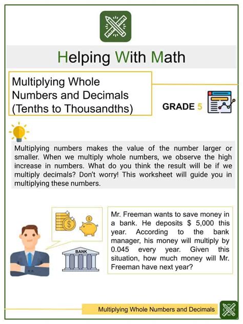 Decimals Worksheet Generator | Helping With Math