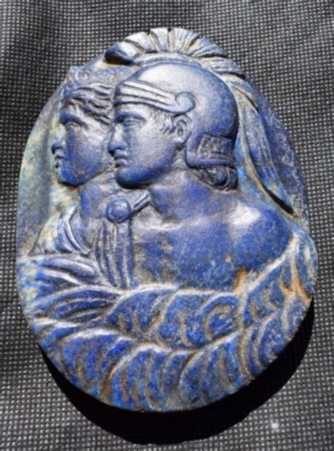 Cameo Representation of the Greek God Mars and the Goddess - Catawiki