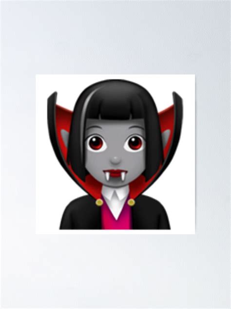 "Female Vampire emoji Playboi Carti" Poster by Vedran15 | Redbubble