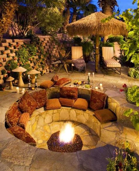 30 Backyard Fire Pit Ideas to Inspire You - Page 11 - Gardenholic