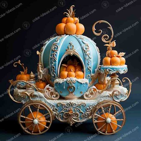 Cinderellas Pumpkin Carriage Cake - Cake-ideas