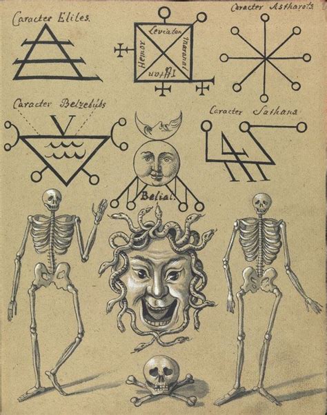 Compendium Of Demonology and Magic (ca. 1775) – The Public Domain ...