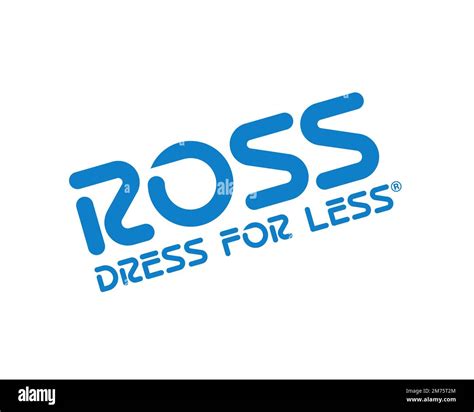 Ross Stores, rotated logo, white background Stock Photo - Alamy