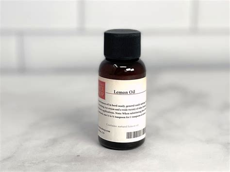 Lemon Oil, Baking Extract, Candy Making, 1 Fl Oz - Etsy