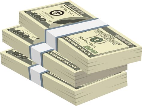 Pack of dollars money clipart design illustration 9391394 PNG