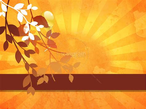 Fall Celebration Church PowerPoint | Fall Thanksgiving PowerPoints