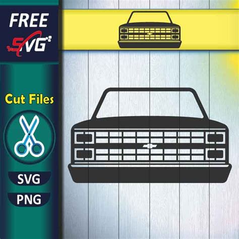 chevy c10 SVG free, Chevrolet truck SVG free