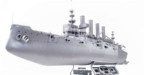 USS St. Louis - official 3D printable model from WoWS by World of ...