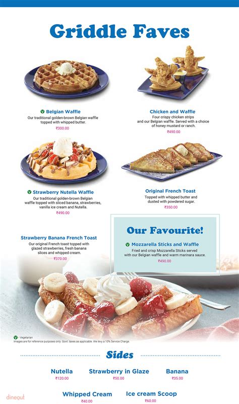 Menu of iHop, Lower Parel, Mumbai | Dineout