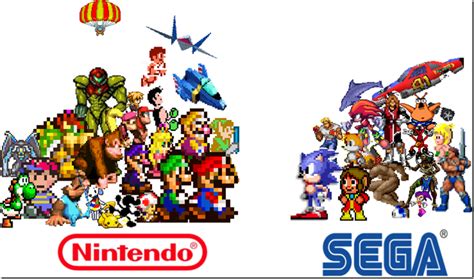 Nintendo And Sega: Relevance Through Nostalgia