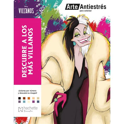 Descubre a los más villanos, arte antiestrés