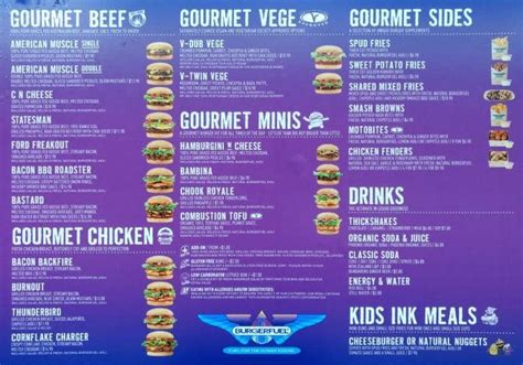 BurgerFuel Menu, Menu for BurgerFuel, Newtown, Sydney - Urbanspoon/Zomato