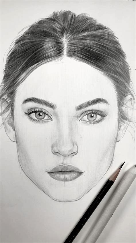 How To Draw Easy Realistic Face | Images and Photos finder