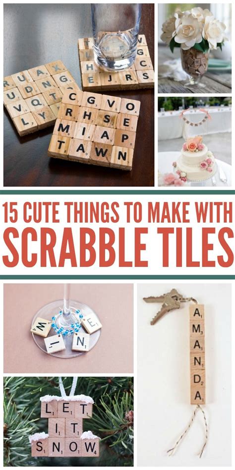 15 Awesome Uses for Scrabble Tiles (Besides Playing the Game ...