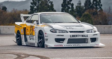 Check Out Liberty Walk's Four-Rotor Twin-Turbo S15 Silvia Drift Car