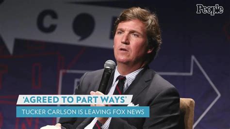 Tucker Carlson Departs Fox News, Effective Immediately