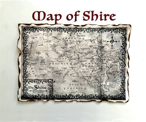 Hobbit Shire Map