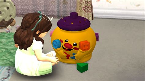 The Sims On Real World: Sims Iv Custom Content Download : Toddler Toy ...