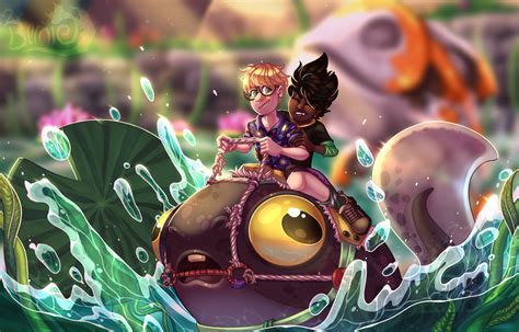 ArtStation - Grounded Fanart Tadpole Ride