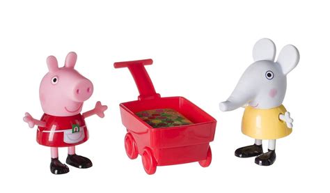 Official Peppa Pig Gardening Together Playset by Jazwares with Peppa a ...