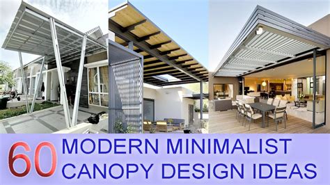 60 CANOPY DESIGN IDEAS MODERN & MINIMALIST (DESAIN KANOPI) - YouTube