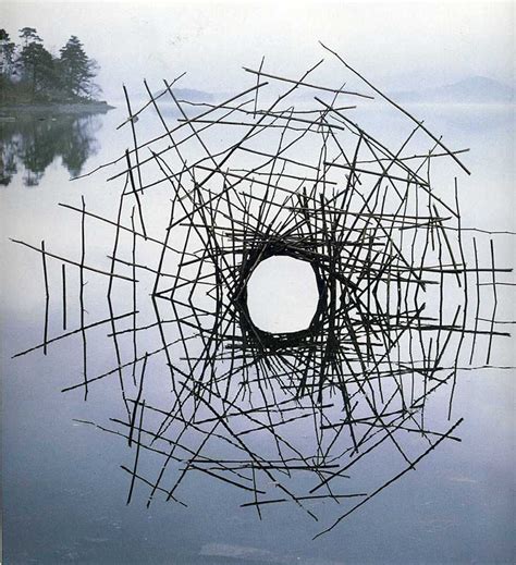 Site-Specific Land Art by Andy Goldsworthy are Ephemeral Earthworks