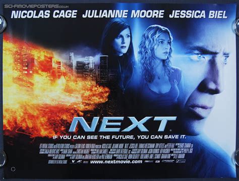 Next (2007) - Original British Quad Movie Poster