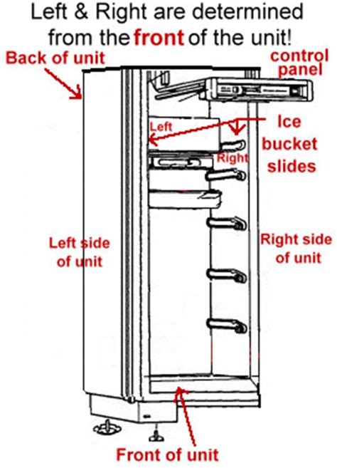 Sub Zero Refrigerator Parts Diagram