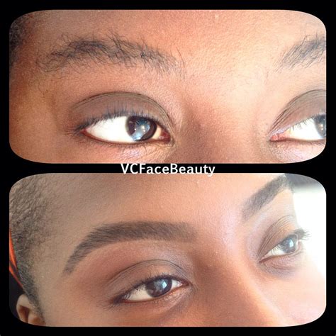 Eyebrow Tint And Wax Before And After - EyebrowShaper