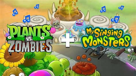 Plants vs Zombies on My Singing Monsters - YouTube