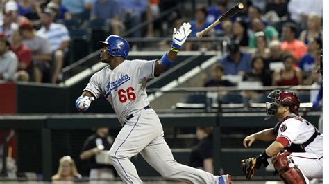 Yasiel Puig: LA Dodgers OF says fewer bat flips in future - Sports ...