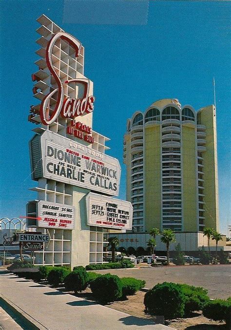 The Sands casino hotel, Las Vegas. Built 1952 demolished 1996... : r ...