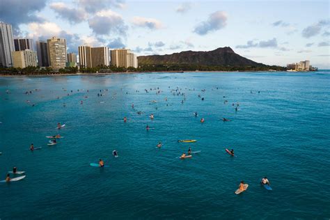 Hawaii’s Waikiki Beach Is the Ideal Place to Try Surfing for the First Time