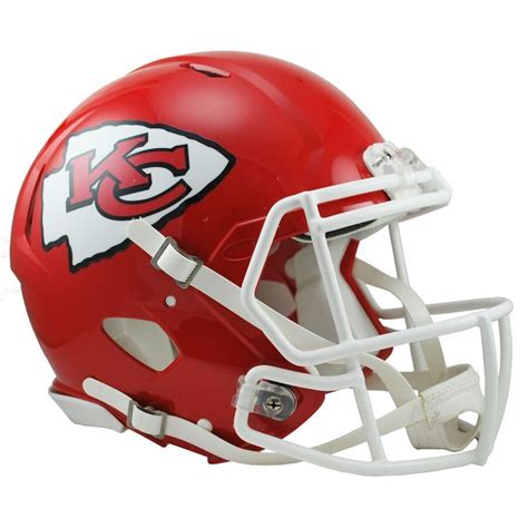 Kansas City Chiefs Football Helmets | Football helmets, Kansas city ...