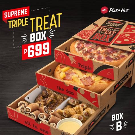 Pizza Hut’s Supreme Triple Treat Box for Php699 – PROUD KURIPOT