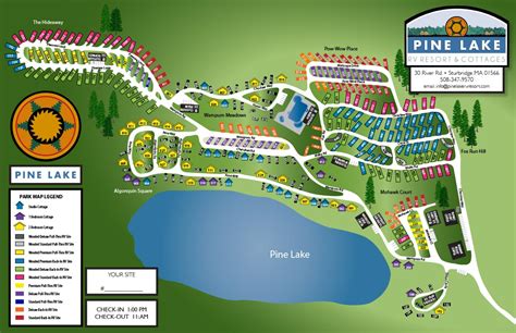 Resort Layout - Boston's Newest RV Resort & Cottages