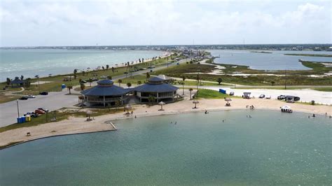 The Saltwater Pool Rockport, Texas - YouTube