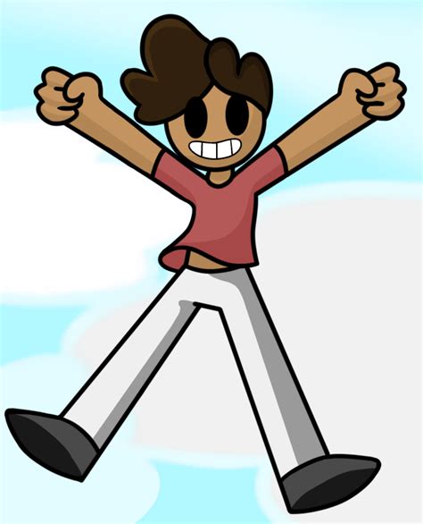 Me drawn in Haminations style by MicrowaveOven8 on DeviantArt