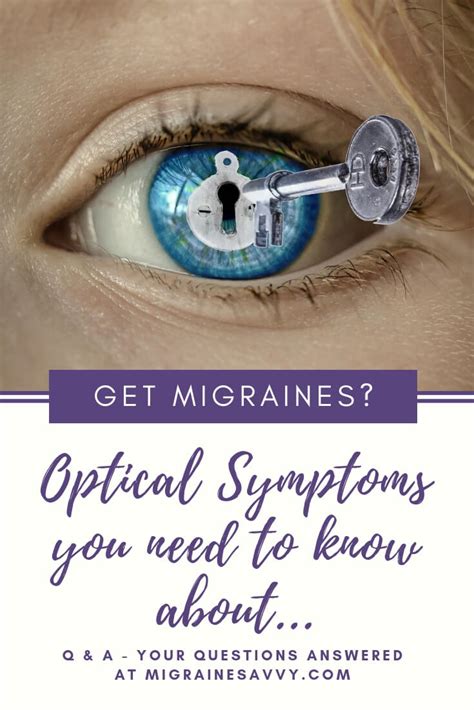 Optical Migraine Symptoms: It's Q & A Time