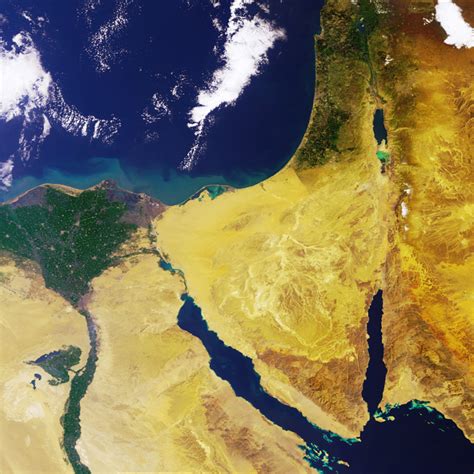 ESA - The Nile Delta and the Sinai Peninsula