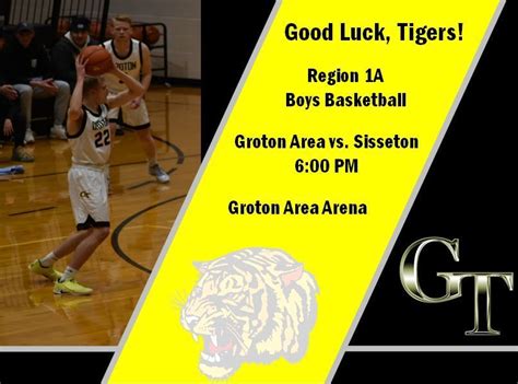 Tigers Host Region 1A Boys Basketball | Groton Area School District