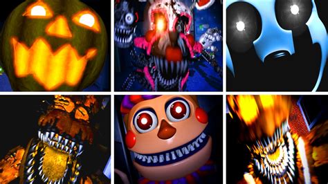 Halloween Animatronics Fnaf 4 Yup all fnaf 4 nightmare animatronics