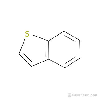 1-benzothiophene Structure - C8H6S - Over 100 million chemical ...