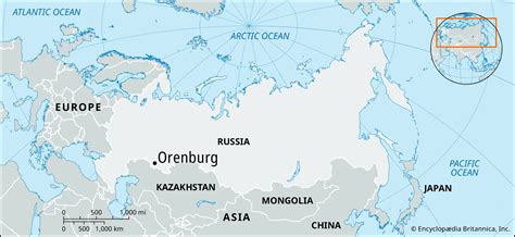 Orenburg | Russia, Map, & History | Britannica