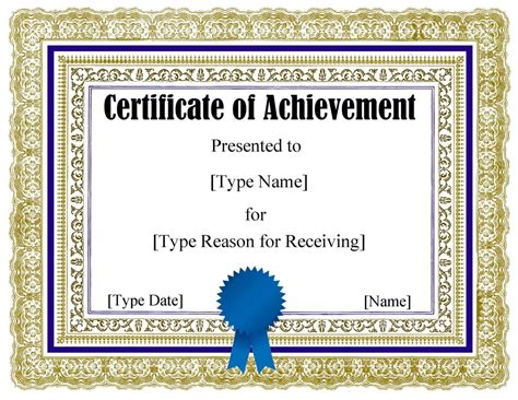 FREE Certificate Template Powerpoint | Instant Download